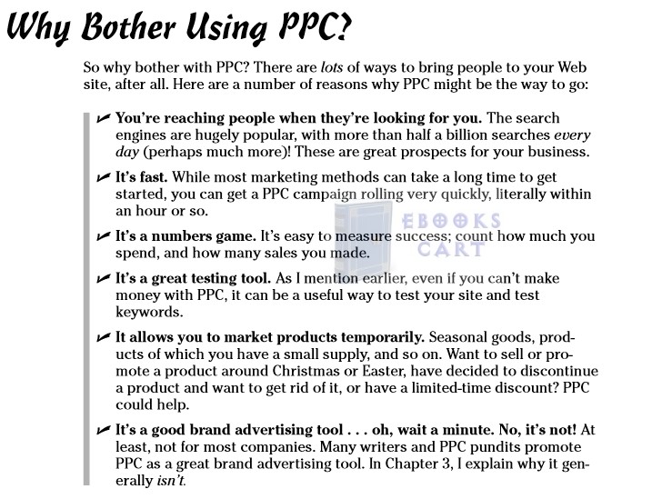 Pay Per Click Search Engine Marketing For Dummies by Peter Kent PDF Book Review