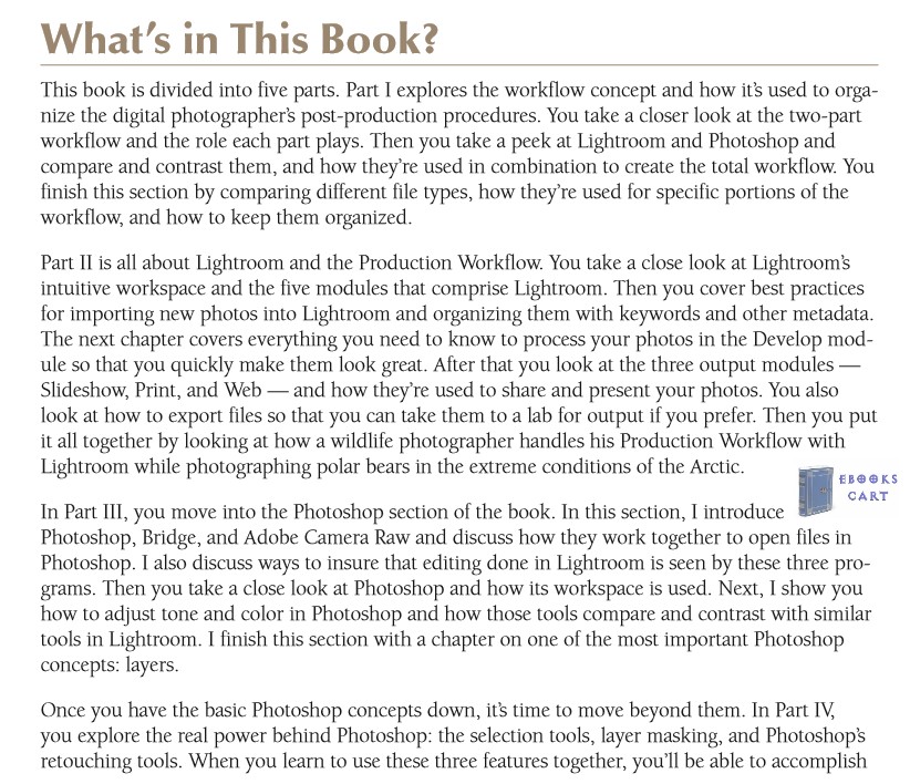 Adobe Photoshop Lightroom and Photoshop Workflow Bible by Mark Fitzgerald Review