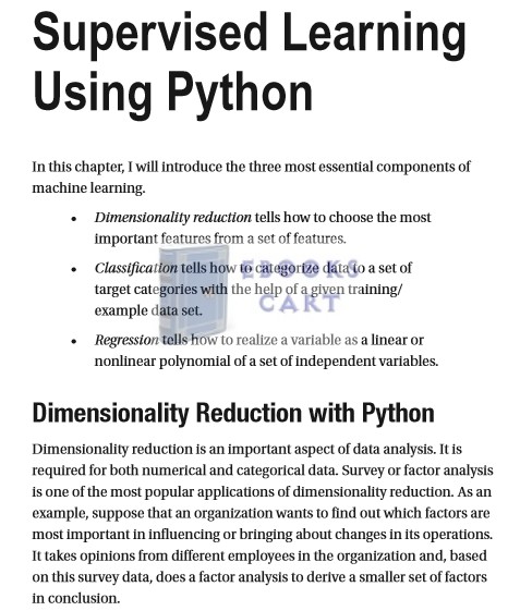 Advanced Data Analytics Using Python by Sayan Mukhopadhyay PDF Download