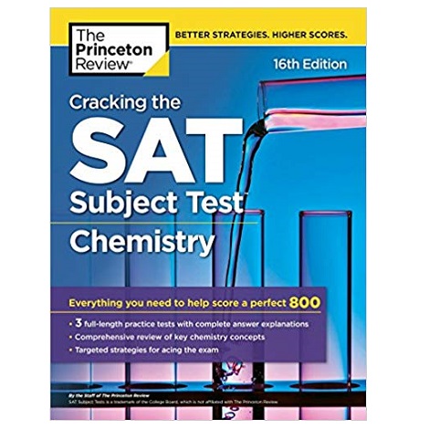 Cracking the SAT Subject Test in Chemistry by Princeton Review PDF 