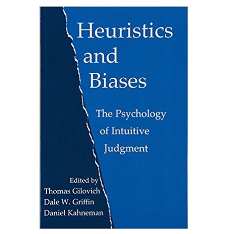 Heuristics and Biases by Thomas Gilovich PDF 