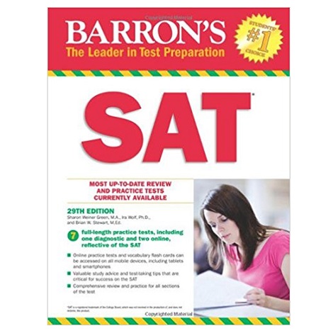 Barron's SAT, 29th Edition: with Bonus Online Tests 29th Edition