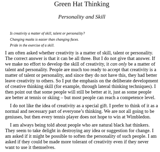 Download Six Thinking Hats by Edward De Bono PDF Free