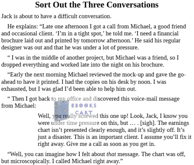 Difficult Conversations by Douglas Stone PDF book free Download