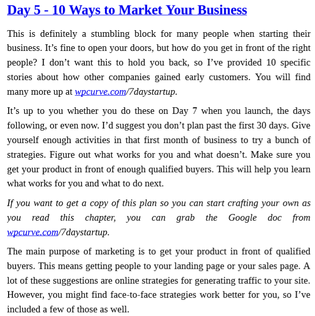The 7 Day Startup by Dan Norris PDF