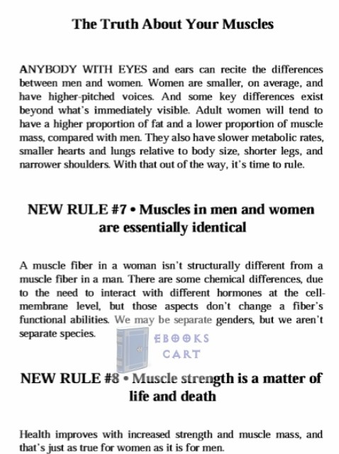 The New Rules of Lifting for Women by Lou Schuler epub Download