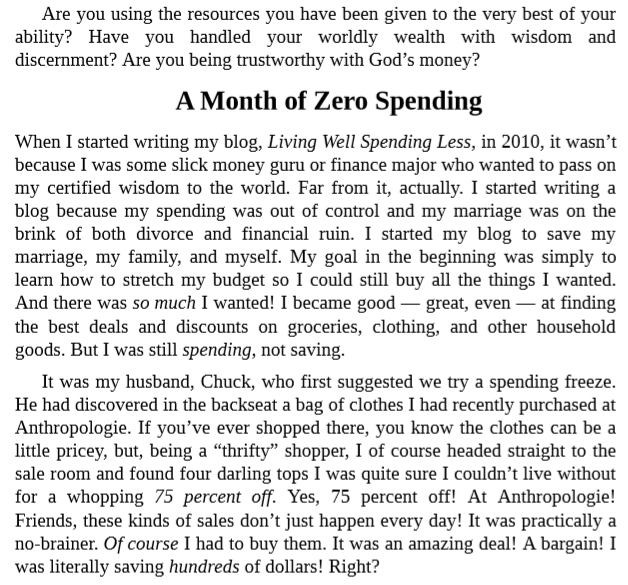 Living Well, Spending Less by Ruth Soukup PDF Download