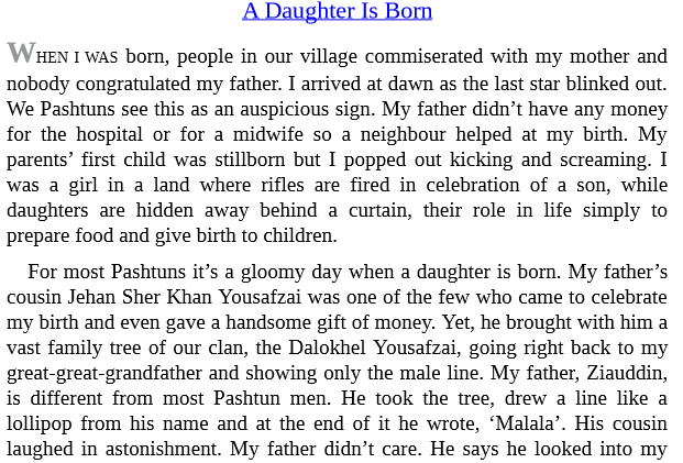 I am Malala by Malala Yousafzai epub