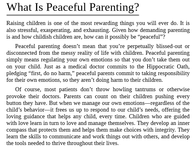 Peaceful Parent, Happy Kids by Dr. Laura Markham PDF Download