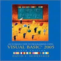 An introduction to programming using Visual Basic 2005 by David I. Schneider PDF Download