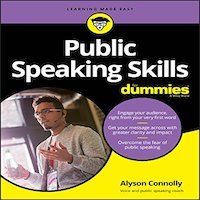 Public Speaking Skills For Dummies by Alyson Connolly PDF Download