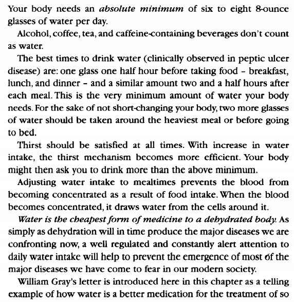 Your Body’s Many Cries for Water by F. Batmanghelidj PDF